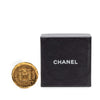 Chanel Gold Plated 31 Rue Cambon Medallion Pin Brooch Secondhand