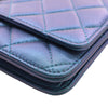 Chanel CC Quilted Iridescent Lambskin Wallet on Chain Secondhand