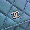 Chanel CC Quilted Iridescent Lambskin Wallet on Chain Secondhand