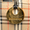 Burberry Haymarket Check Canvas Tote Secondhand