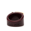 Louis Vuitton Resin Gold Plated Lock Me Ring M Secondhand