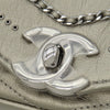 Chanel Small Chevron Calfskin Embellished Data Center Envelope Flap Secondhand