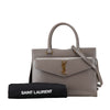 Saint Laurent Medium Leather Monogram Uptown Satchel Secondhand