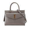 Saint Laurent Medium Leather Monogram Uptown Satchel Secondhand