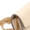 Gucci Mini Pebbled Calfskin Garden Dionysus Wallet on Chain Secondhand