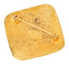 Chanel CC Gold Plated Diamond Brooch Secondhand