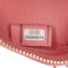 Chanel CC Embossed Caviar Camellia Round Clutch With Chain Secondhand