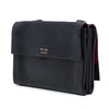 Prada Lux Calf Double Sided Flap Messenger Bag Secondhand