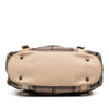 Burberry Small Smoke Check Coated Canvas Northfield Satchel Secondhand