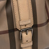 Burberry Small Smoke Check Coated Canvas Northfield Satchel Secondhand