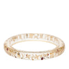 Louis Vuitton Narrow Monogram Resin Inclusion Bangle Secondhand