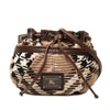 Burberry Supernova Check Wool Drawstring Crossbody Secondhand