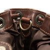 Burberry Supernova Check Wool Drawstring Crossbody Secondhand