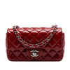 Chanel Mini Rectangular Classic Patent Single Flap Secondhand