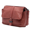 Bottega Veneta Nappa Intrecciato Double Sided Flap Messenger Bag Secondhand