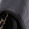 Chanel Lambskin Camellia Embossed Wallet On Chain Secondhand