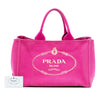 Prada Canvas Canapa Logo Tote Secondhand