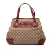 Secondhand Gucci Medium GG Canvas Web Dressage Tote
