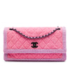 Chanel CC Quilted Tweed Accordion Flap Secondhand