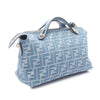 Fendi Medium Denim Effect FF Jacquard By The Way Soft Satchel Secondhand