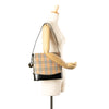 Burberry Haymarket Check Canvas Shoulder Bag Secondhand