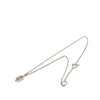 Hermès Palladium Plated Mini Maillon Pendant Necklace Secondhand