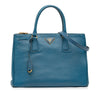 Prada Medium Saffiano Lux Galleria Double Zip Satchel Secondhand