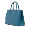 Prada Medium Saffiano Lux Galleria Double Zip Satchel Secondhand