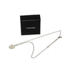 Chanel Resin Shell Camellia Pendant Necklace Secondhand