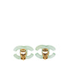 Chanel CC Resin Clip On Earrings Secondhand