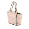 Valentino Mini Metallic Pebbled Calfskin Rockstud Trapeze Satchel Secondhand