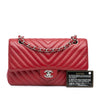 Chanel Medium Classic Chevron Caviar Double Flap Secondhand