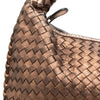 Bottega Veneta Small Metallic Nappa Intrecciato Veneta Hobo Secondhand