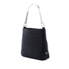 Prada Tessuto Metal Handle Bag Secondhand