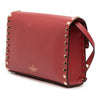 Valentino Small Leather Rockstud Flap Crossbody Secondhand