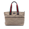 Gucci GG Canvas Web Tote Secondhand