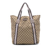 Gucci GG Canvas Web Tote Secondhand