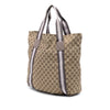 Gucci GG Canvas Web Tote Secondhand