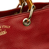 Gucci Medium Calfskin Bamboo Shopper Satchel Secondhand