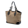 Gucci GG Canvas Patti Studed Hobo Secondhand