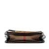 Burberry Leather and House Check Canvas Crossbody Secondhand
