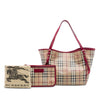 Burberry Small Haymarket Check Coated Canvas Canterbury Tote Secondhand