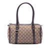 Gucci GG Canvas Abbey D Ring Boston Bag Secondhand