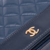 Chanel Quilted Aged Calfskin Gabrielle Wallet On Chain Secondhand