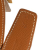 Hermès Box Calf and Courchevel Constance H Reversible Belt Secondhand