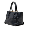Prada Glace Calf Twin Pocket Double Handle Satchel Secondhand