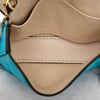 Fendi Nano Zucca Embossed Leather Baguette Charm Secondhand