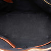 Burberry Small Leather Trimmed House Check Canvas Bridle Orchard Satchel Secondhand