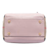 Burberry Small Leather and House Check Canvas Canterbury Tote Secondhand