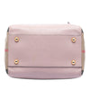Burberry Small Leather and House Check Canvas Canterbury Tote Secondhand